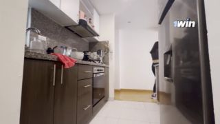Laundry Two lesbians have a secret in the laundry room.-1