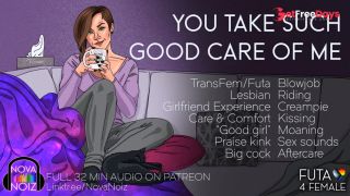 [GetFreeDays.com] Help your Futa girlfriend ride out her summer cold. TransFem Audio Roleplay. F4F. NovaNoiz Porn Stream June 2023-3