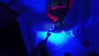 SecretCrush – Succubus POV Fucking & Blowjob Covers Ass In UV Body Paint Amateur!-6