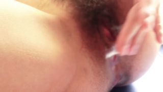 Japanese_Housewife - 【ASMR】クローズアップ　濡れたまんこ　クリトリスオナニーしたらびくびく声が出ちゃった 無修正　素人-5