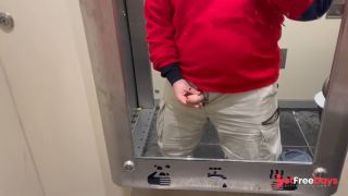 [GetFreeDays.com] Risky wank in public toilet, thick cumshot. Adult Film June 2023-4