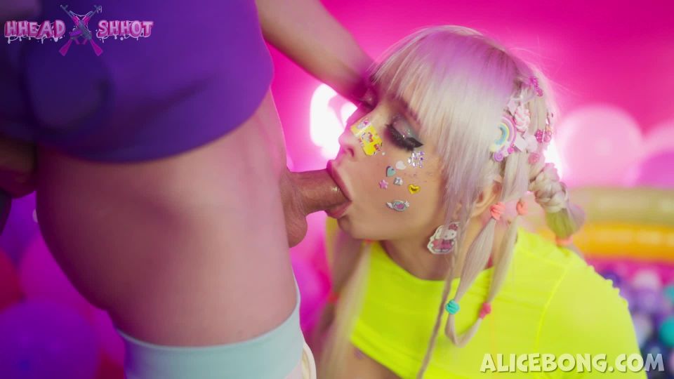 free xxx video 16 Alice Bong – Candy girl sucks lollipop, tights fetish on femdom porn 