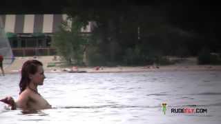 Nymph naturists take off their clothes and play nude  2-6