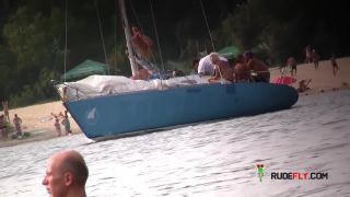 Nymph naturists take off their clothes and play nude  2-9