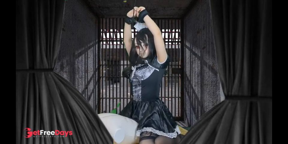 [GetFreeDays.com] HENTAI Aibu. Prison. Maid. Masturbation while being restrained. Sex Video May 2023