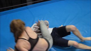 clip 2 The Russian Amazons - Lisa - Submitted with head scissors, tights fetish on femdom porn -8