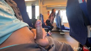 Video A Stranger Showed Me His Dick On The Train And I Sucked In Pu...-0