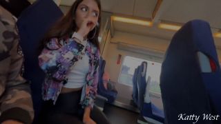 Video A Stranger Showed Me His Dick On The Train And I Sucked In Pu...-9