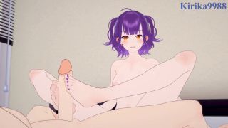 kirika9988 - Nanase Suzuna and I have intense sex in the bedroom. - Nijisanji VTuber Hentai-1