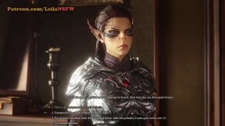 Fetish Baldur 3 And Witcher 3 Porn Crossover - Anarietta Gets Breed by The Bick Green Dick of Futa Laezel-9