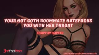 [GetFreeDays.com] Your Hot Goth Roommate Hatefucks You With Her Throat Best Oral Audio Porn Sex Video June 2023-8