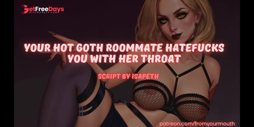 [GetFreeDays.com] Your Hot Goth Roommate Hatefucks You With Her Throat Best Oral Audio Porn Sex Video June 2023