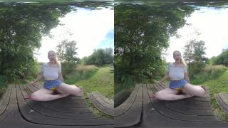 free porn clip 43 [VRSmokers] Aloralux – Smoking Bench; Amateur Outdoor Flashing her Tits (Oculus Go) - 3d - reality ankle fetish-0