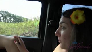 Lily Adams  You fuck Lily in the car and cum on her face-9