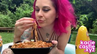 porn video 14 Kacie Castle / Onlyfans Kaciecastlex - leftover lo mein feeder eating fetish full min p ke clip available in dms 25-09-2020 - Pussy Eating on hardcore porn free hardcore porn videos-1