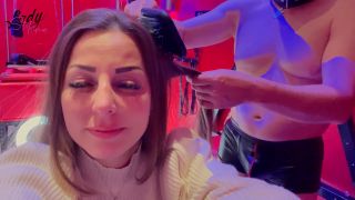 free porn video 31 Lady Stefanie - Haar Verehrung 1 - German - FullHD 1080p, downblouse fetish on femdom porn -8