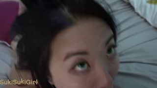 [Amateur] Asian cocksucker does her chores @Sukisukigirl Green Eyes WMAF POV BLOWJOB-9