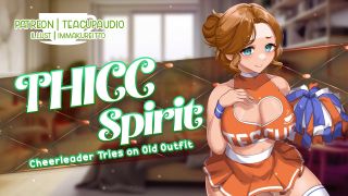 TeacupAudio - MILF Cheerleader Tries on Her Old Uniform (F4M) (TOO THICC) (Make-Out) (Sensual Audio)-0