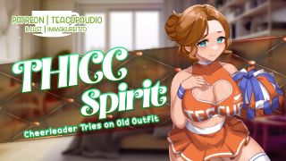 TeacupAudio - MILF Cheerleader Tries on Her Old Uniform (F4M) (TOO THICC) (Make-Out) (Sensual Audio)-1