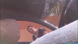 Dick flash while asking for directions public -3