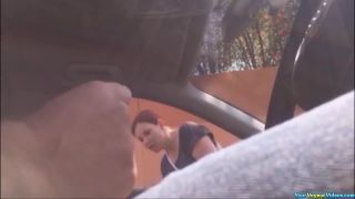 Dick flash while asking for directions public -4