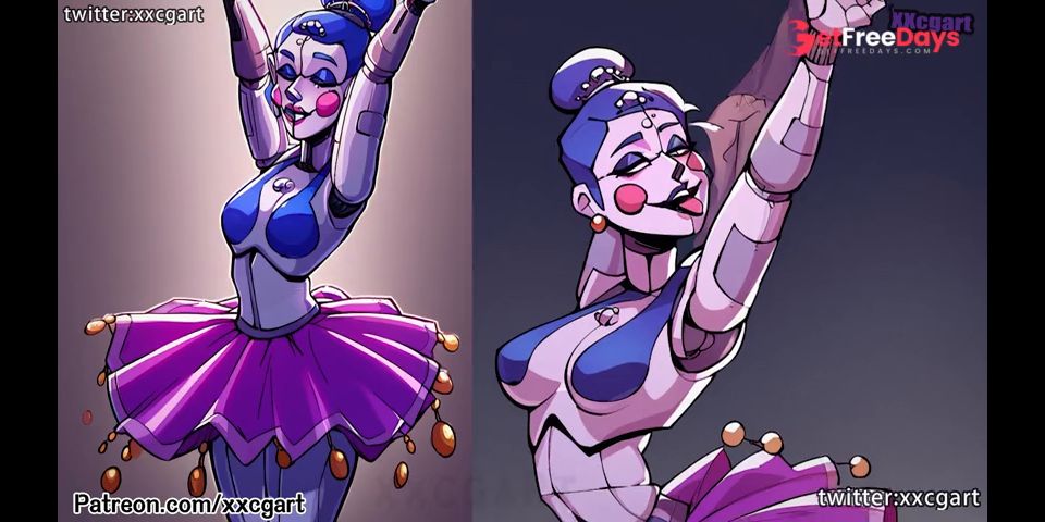 [GetFreeDays.com] FNAF - Ballora Hentai sex in ballet Porn Leak March 2023