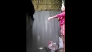 Desi Village Girl Leaked Shower voyeur -9