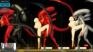studiouwu - ALL ALIEN SEX ANIMATIONS 2B NIER AUTOMATA - ALIEN QUEST EVE-3
