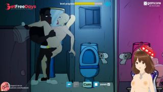 [GetFreeDays.com] Fuckerman Disco 6 - Anal sex with black guy in bathroom cheating boyfriend - Jazziuu - Gameplay Porn Clip May 2023-5