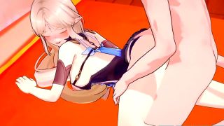 Wet Waifus - Cartethyia wants Rover's Thick Cum - Wuthering Waves-6