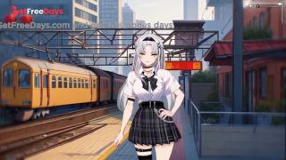 NSFW VTuber Your School Bully Messes With Your Dick On The Train  Voiced Hentai RP-1