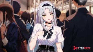 NSFW VTuber Your School Bully Messes With Your Dick On The Train  Voiced Hentai RP-2
