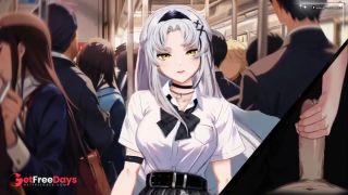 NSFW VTuber Your School Bully Messes With Your Dick On The Train  Voiced Hentai RP-4