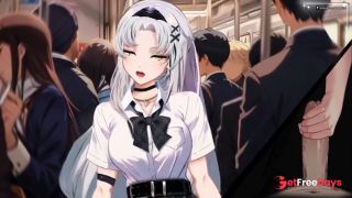 NSFW VTuber Your School Bully Messes With Your Dick On The Train  Voiced Hentai RP-5