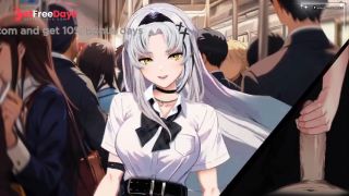 NSFW VTuber Your School Bully Messes With Your Dick On The Train  Voiced Hentai RP-6