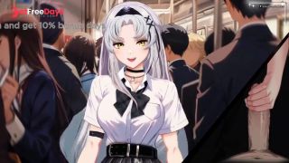 NSFW VTuber Your School Bully Messes With Your Dick On The Train  Voiced Hentai RP-8