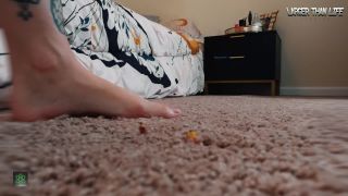 LTLGiantessClips - Mia Hope in Nurse Mia Unaware Giantess Foot Crush SFX - Feet-3