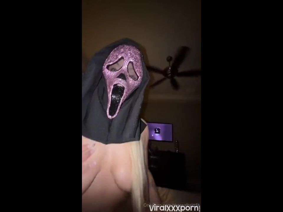 Therealbrittfit Therealbrittfit stars in steamy Ghostface sex tape video Anal