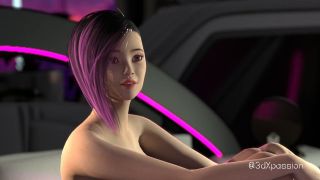 Blowjob Welcome to vr Nexus 3 neon dreams with sexy girl. Cyberpunk style-3