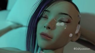 Blowjob Welcome to vr Nexus 3 neon dreams with sexy girl. Cyberpunk style-9
