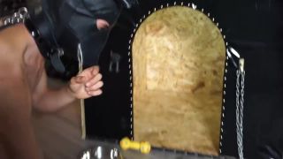 Two Femdom Girls Use Their Slave As A Pet..-4