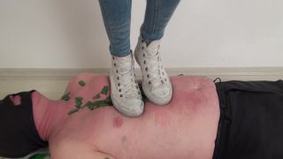 karla kush bdsm femdom porn | Brutal stomping – Foot Fetish Beauties – Sandy – Trampling on broken glass! | face stomp-7