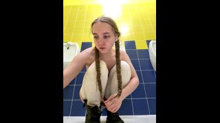 brunette Peachjars PeachJars Teases Her Naked Gym Session In  OnlyFans Video Part 1-1