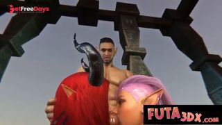 [GetFreeDays.com] HOT BABE FUCKED On Top Of The Pyramid Altar By FUTA Creature Adult Video February 2023-2