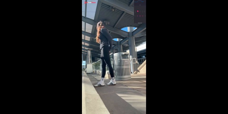 Finding A Spot At The Mall To Cum Hard  Public Orgasm  Outdoors