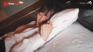 Newbie training gets wild Vibrator on clit for intense masturbation, too good to move-5