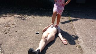 Femdom  Femdom Mistress Luciana - Bizarre Walk -6