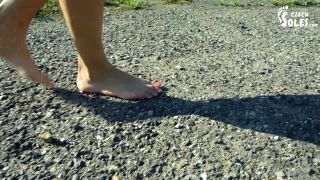 xxx video clip 11 Czech Soles - Dirty bare feet in nature, POV, classy femdom on pov -8