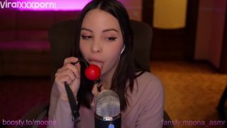 Moona_asmr Moona_asmr Gets Kinky with a Ball Gag and Furry Cuffs in ASMR Tease Video  kinky-6