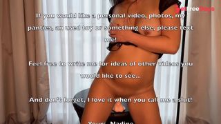 Sexy teen rides huge dildo on a glass table and moan loudly-9